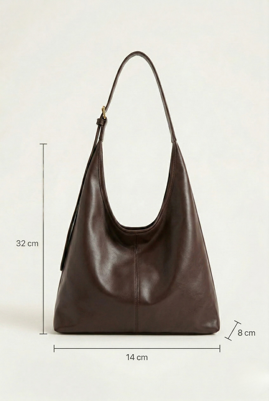 Sac épaule hobo souple
