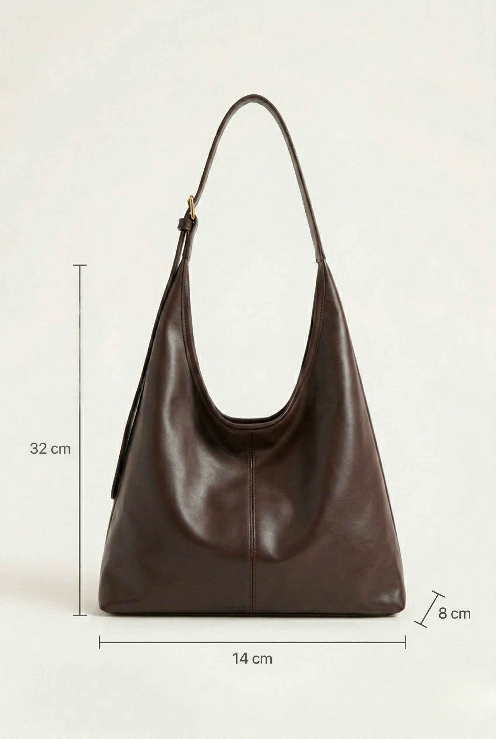Sac épaule hobo souple