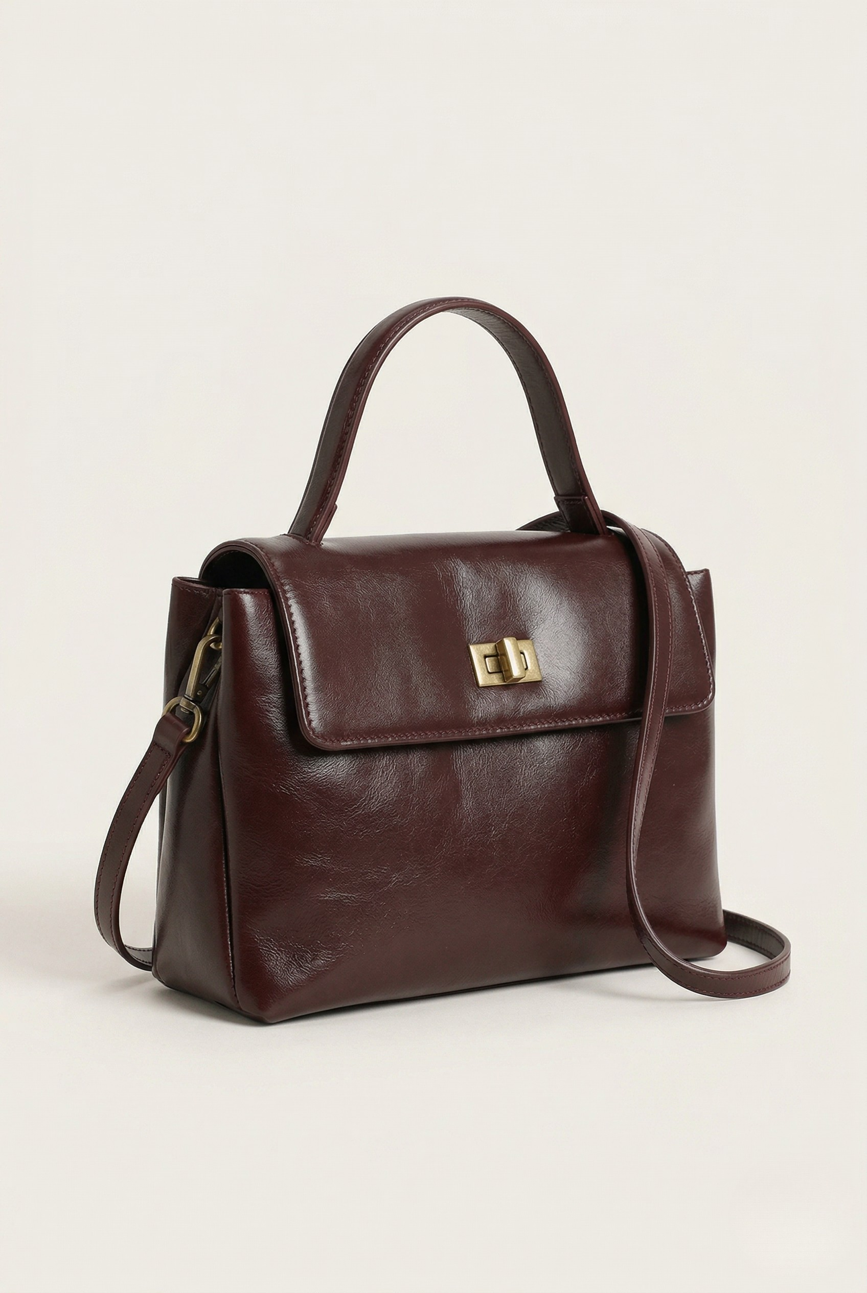 Sac épaule en cuir