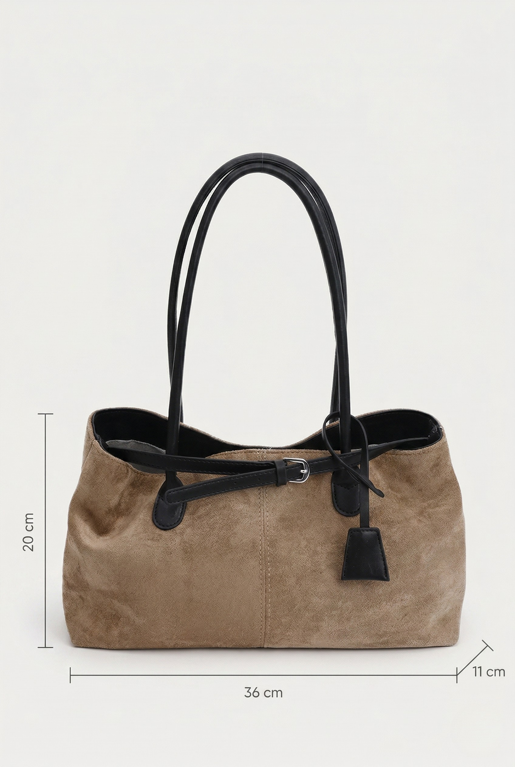 Sac épaule Faux Suede