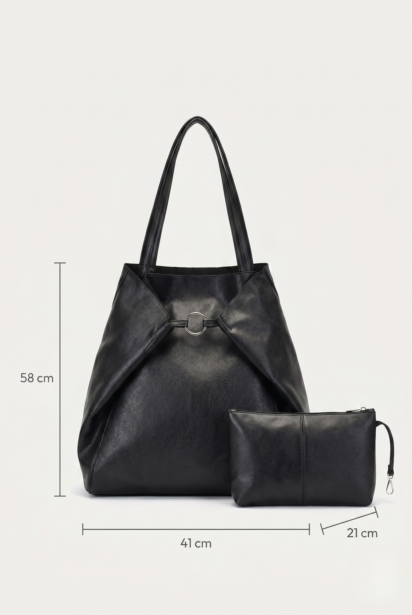 Sac épaule boucle central