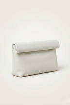 Pochette enveloppe cuir noir