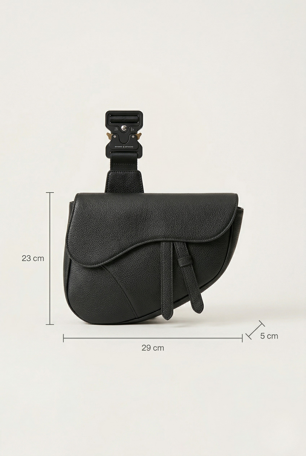 Sacoche selle cuir bandoulière croisée