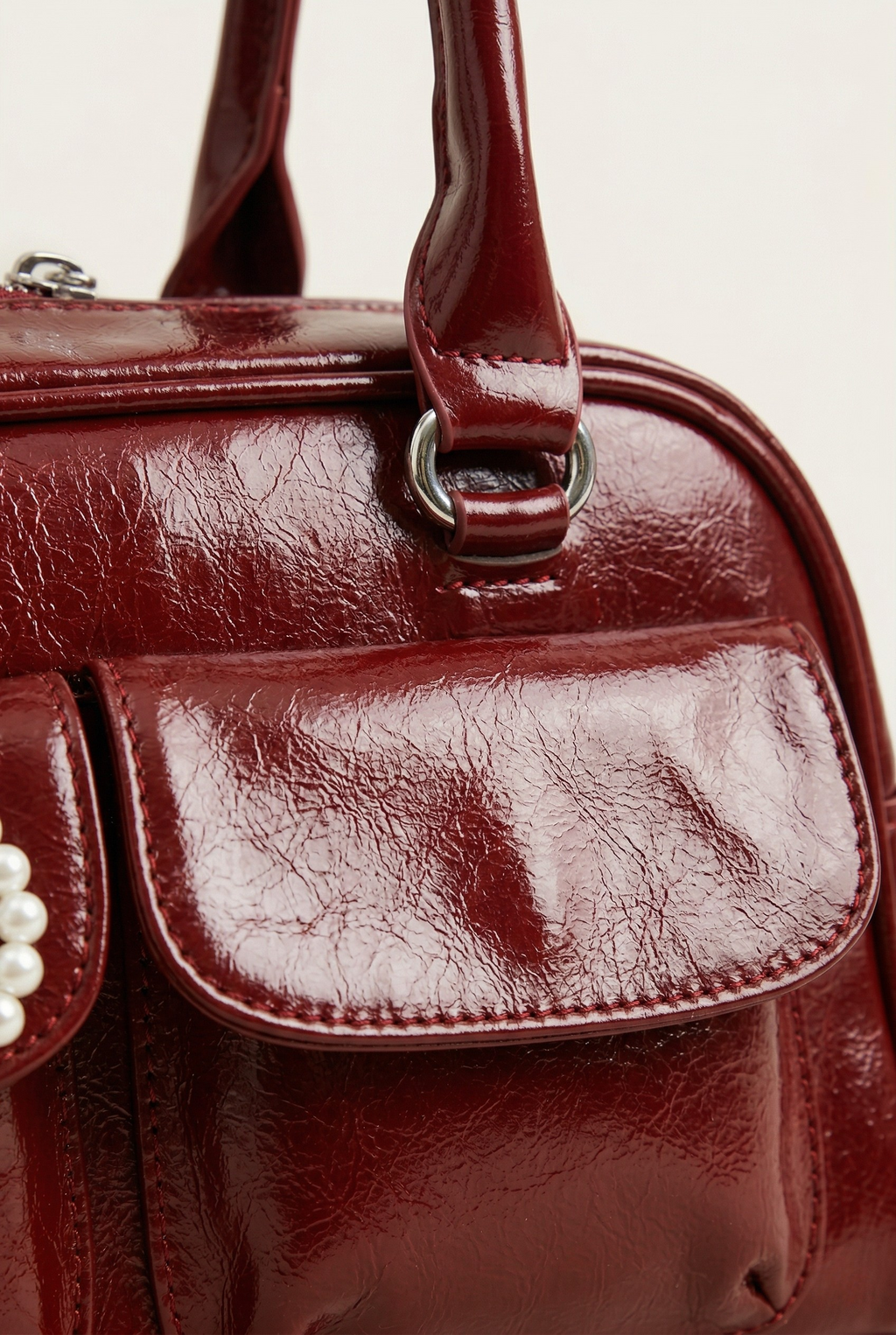 Sac baguette épaule vintage
