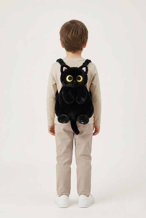 Sac a dos enfant chat