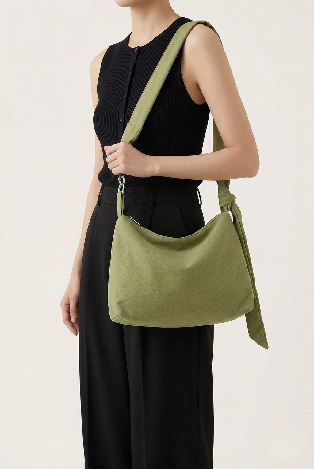 Sac épaule avec noeud