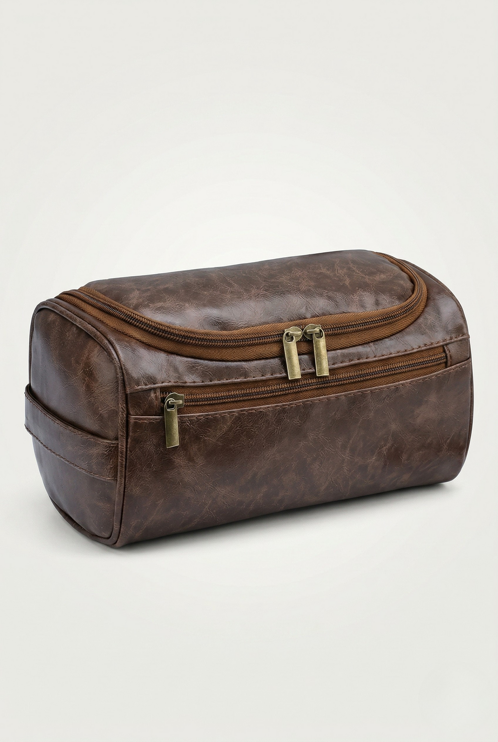 Trousse de toilette élégante simili cuir