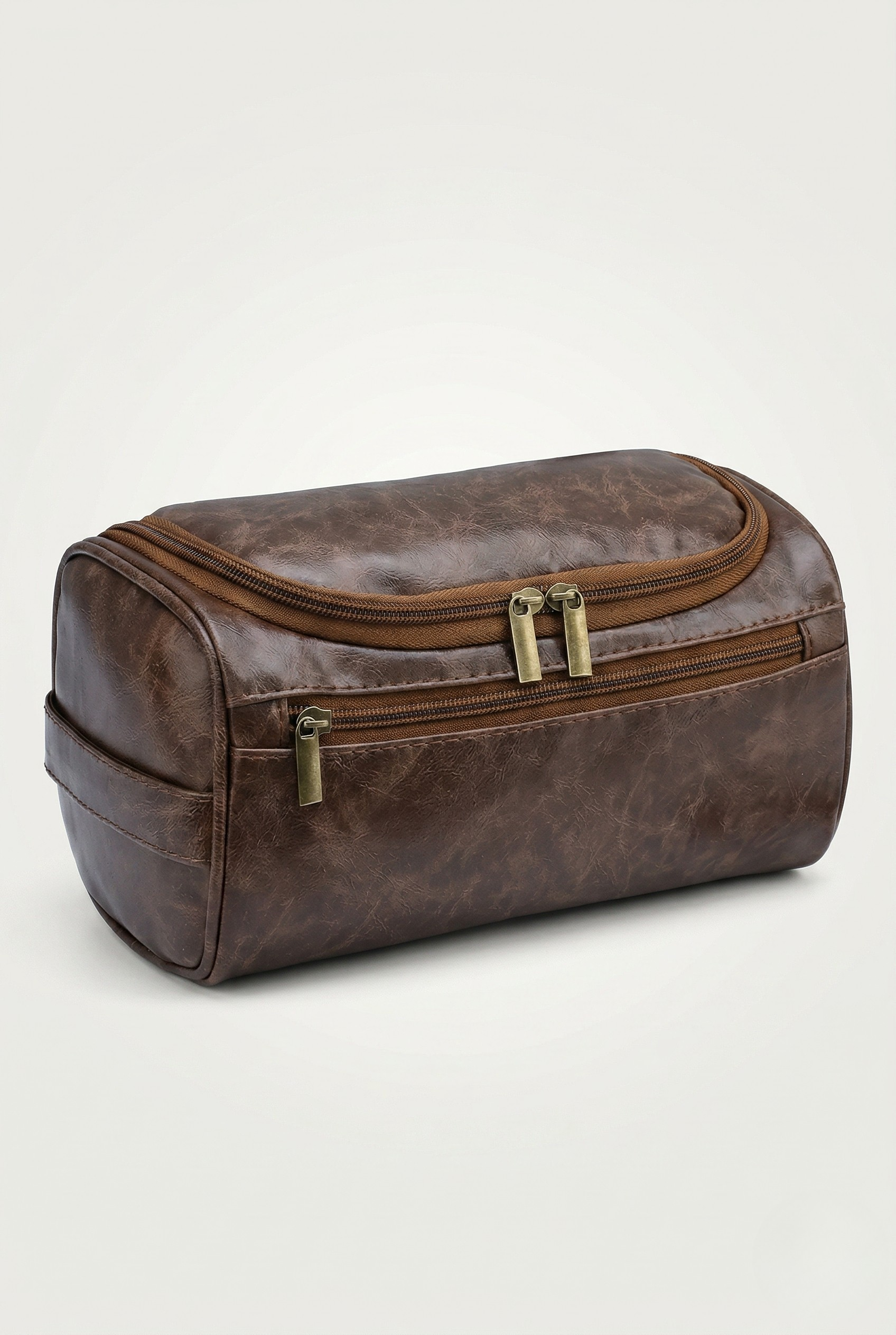 Trousse de toilette élégante simili cuir