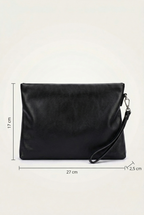 Pochette souple en cuir