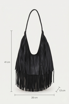 Sac épaule frange