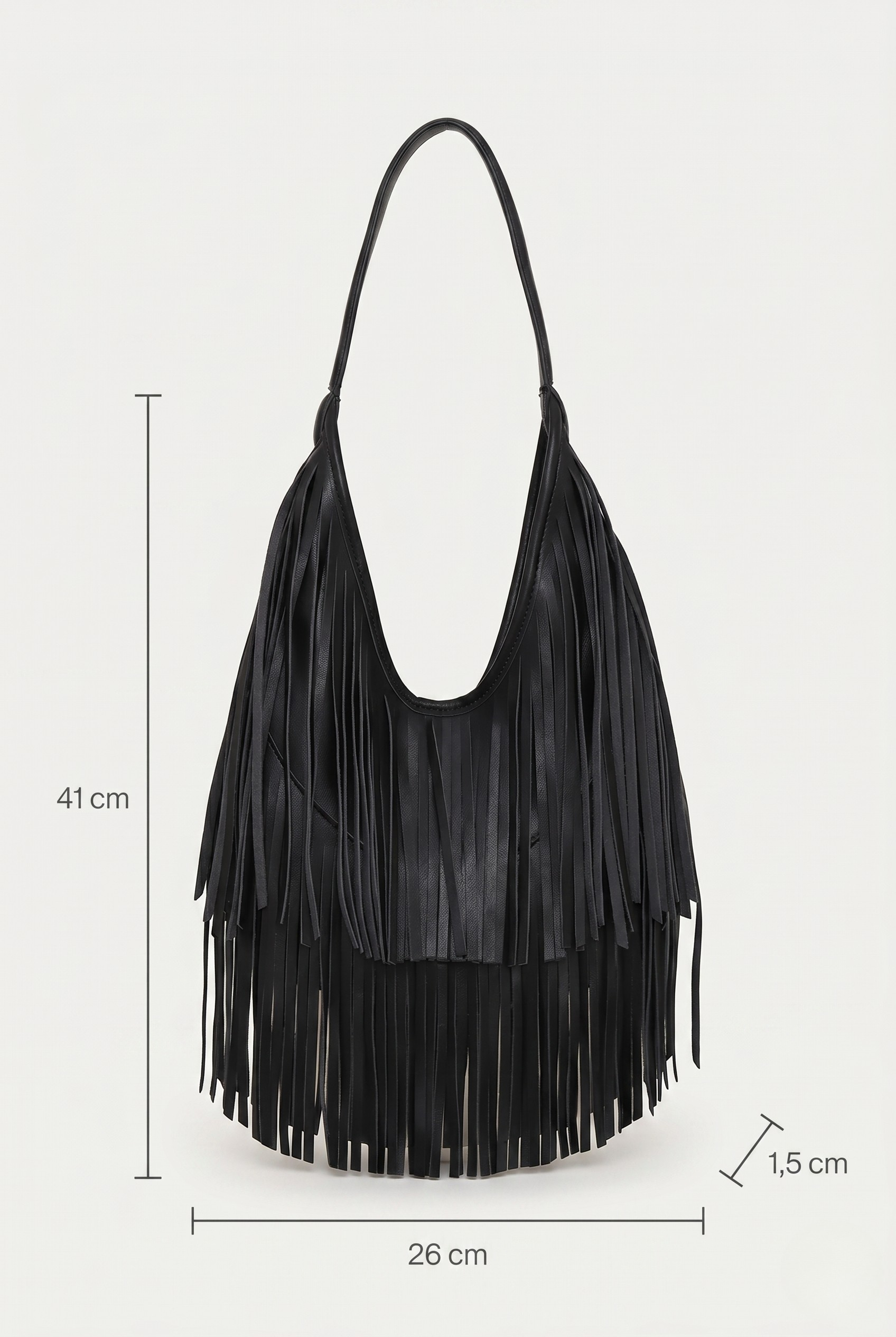 Sac épaule frange
