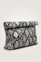 Pochette enveloppe motif serpent