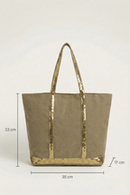 Sac cabas paillette