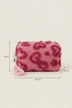 Trousse de toilette motif coeur