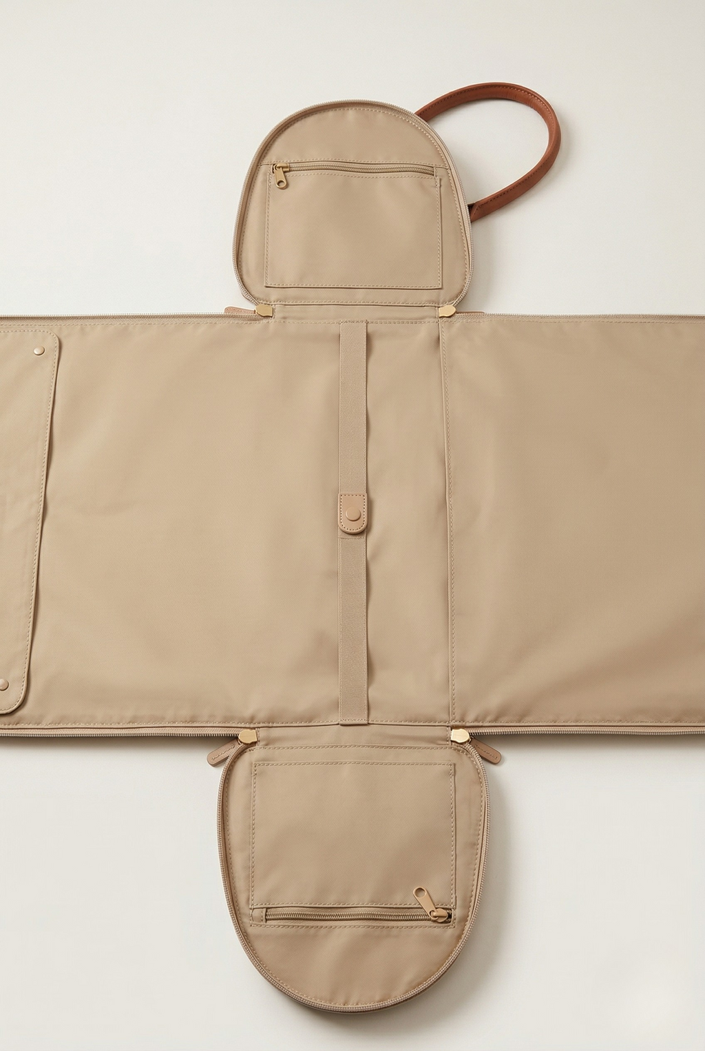 Sac de voyage dépliable avec porte-vêtements