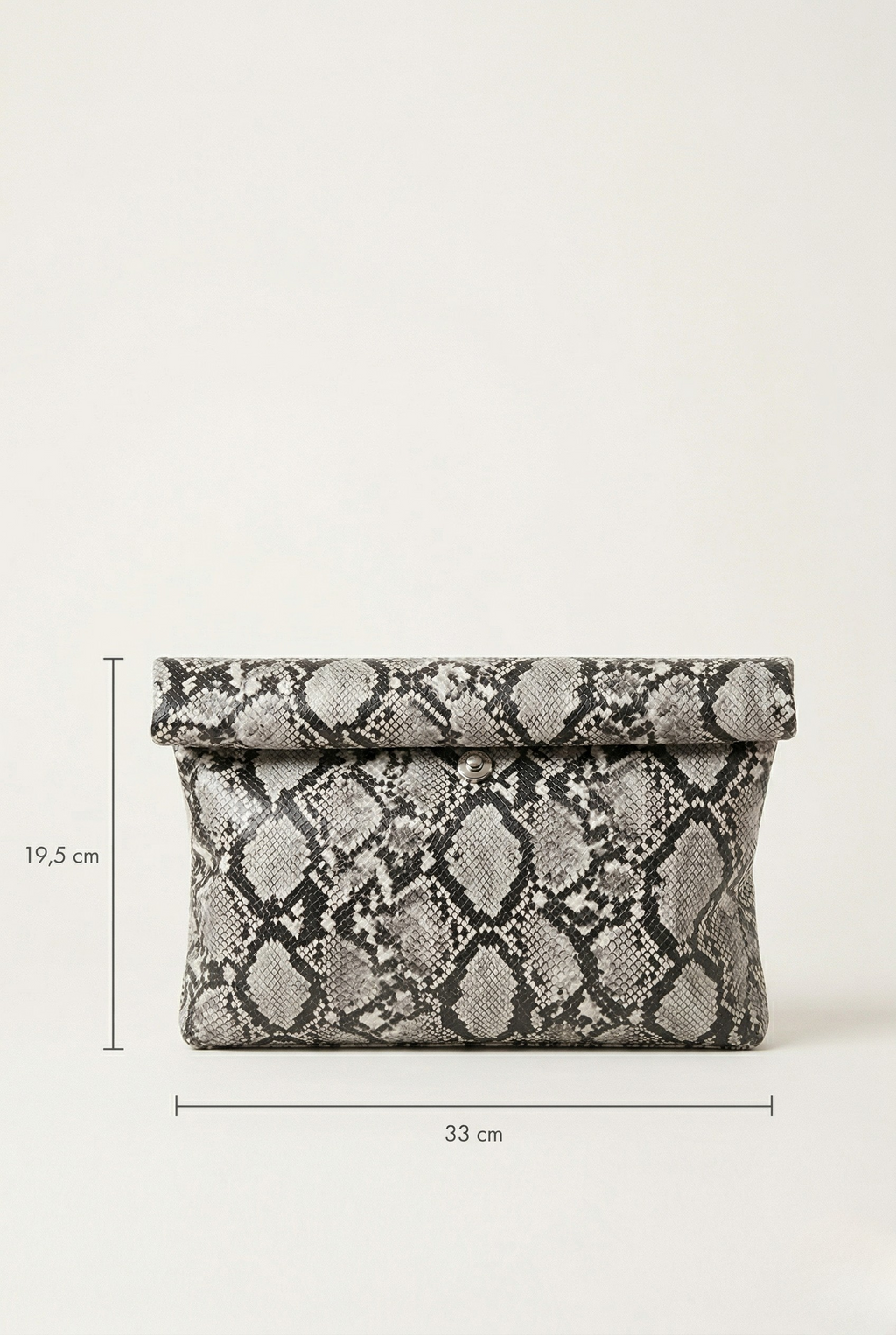 Pochette enveloppe motif serpent