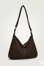 Sac épaule motif leopard