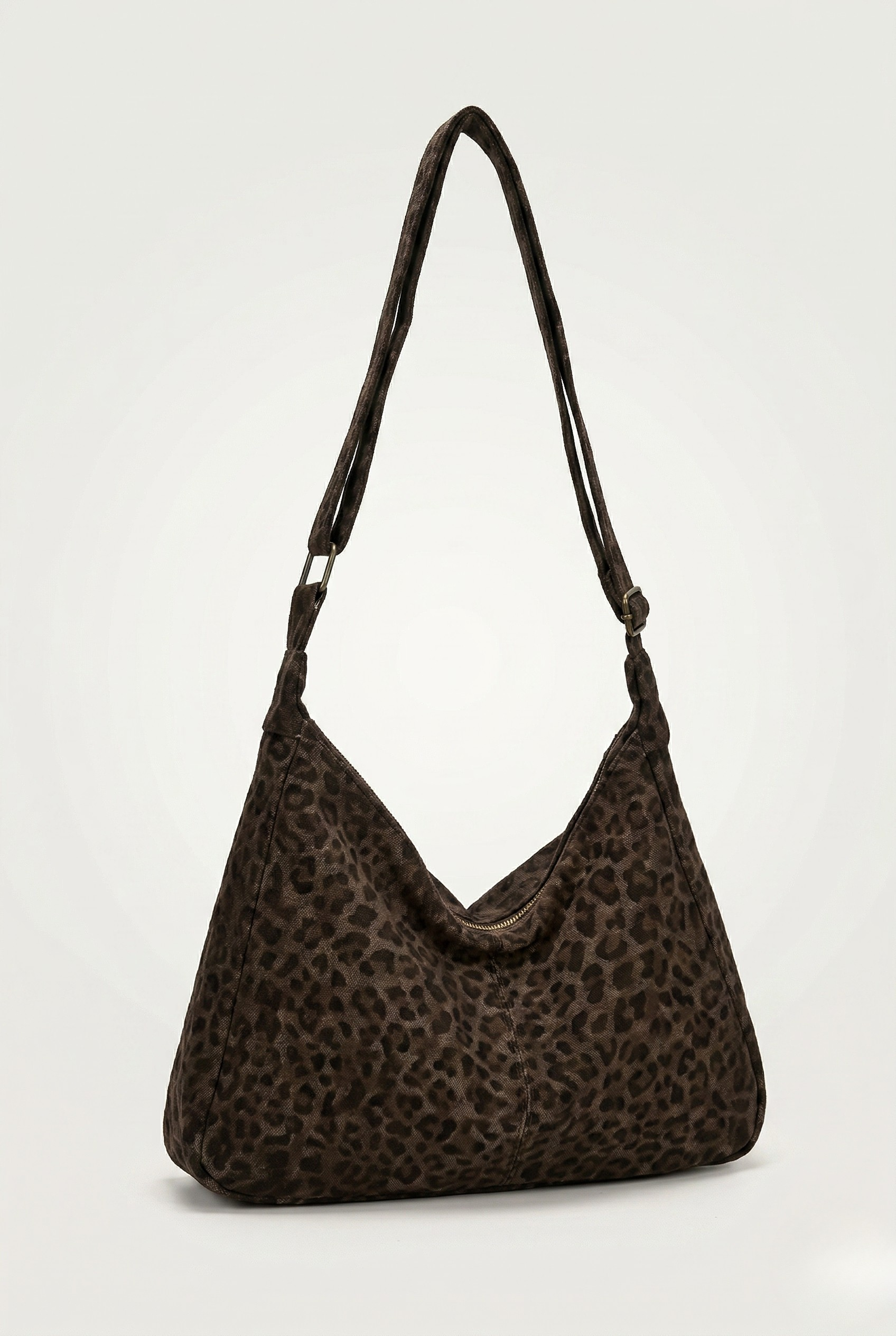 Sac épaule motif leopard