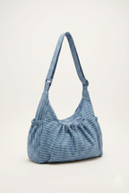 Sac bandouliere nylon à carreau