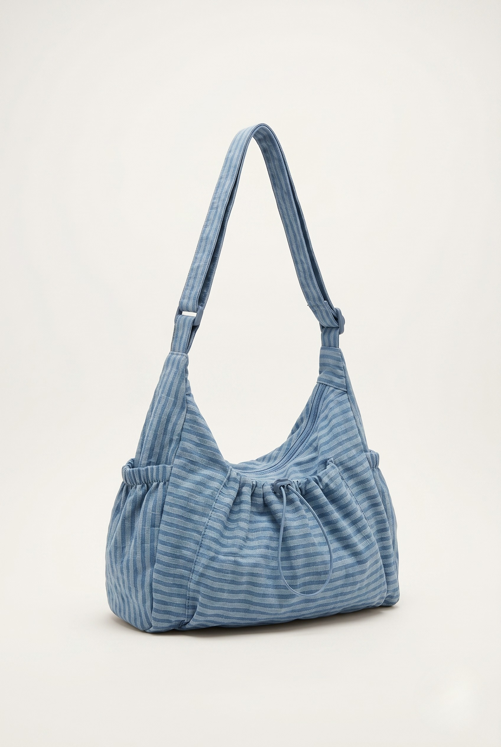 Sac bandouliere nylon à carreau