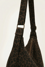 Sac épaule motif leopard