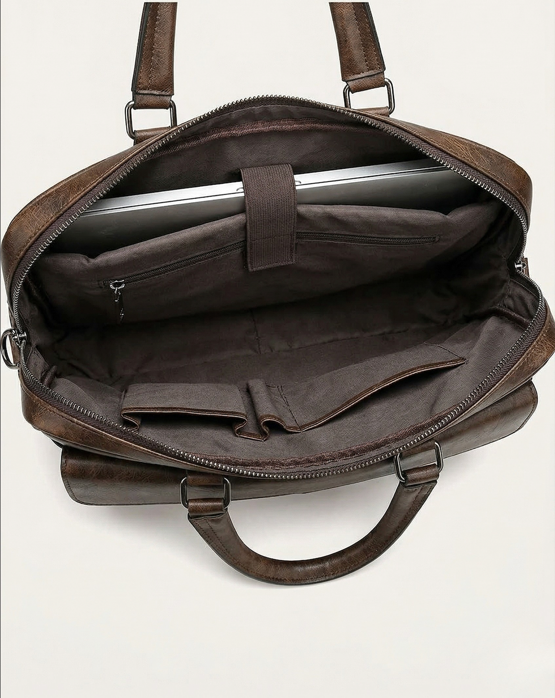 Sac ordinateur bandoulière homme