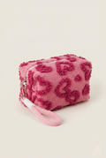 Trousse de toilette motif coeur