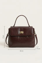 Sac épaule en cuir