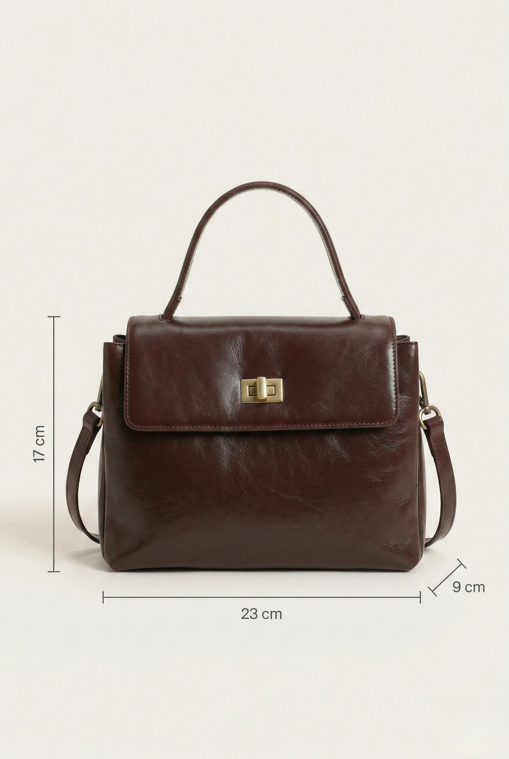 Sac épaule en cuir
