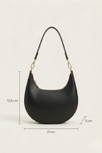 Sac demi-lune cuir