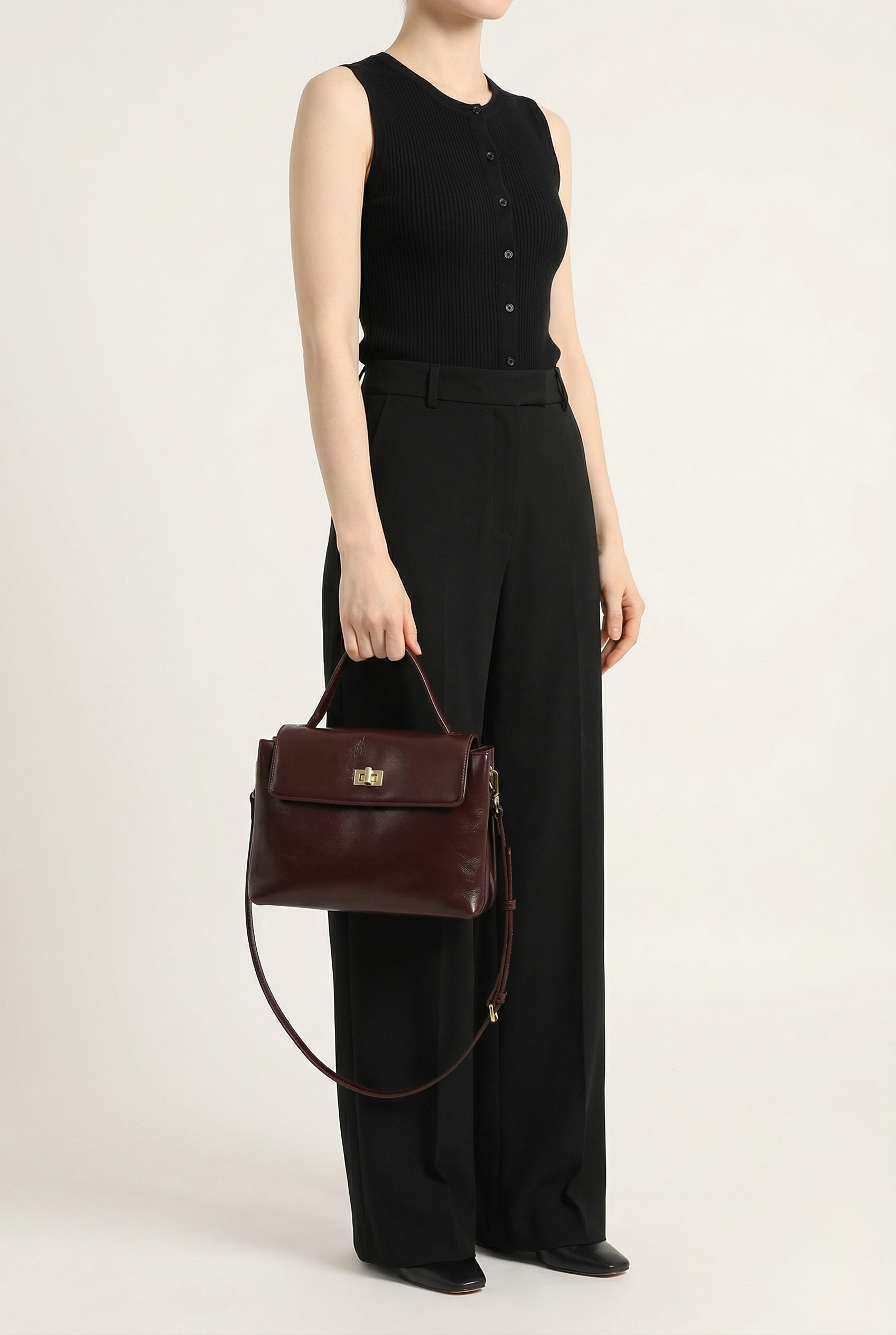 Sac épaule en cuir