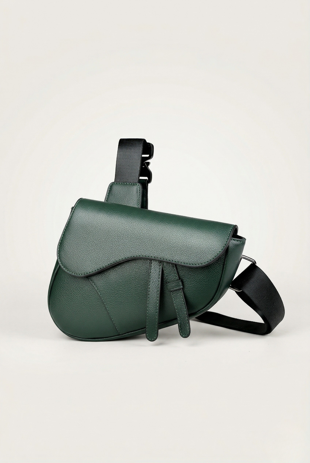 Sacoche selle cuir bandoulière croisée