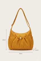 Sac bandouliere nylon à carreau