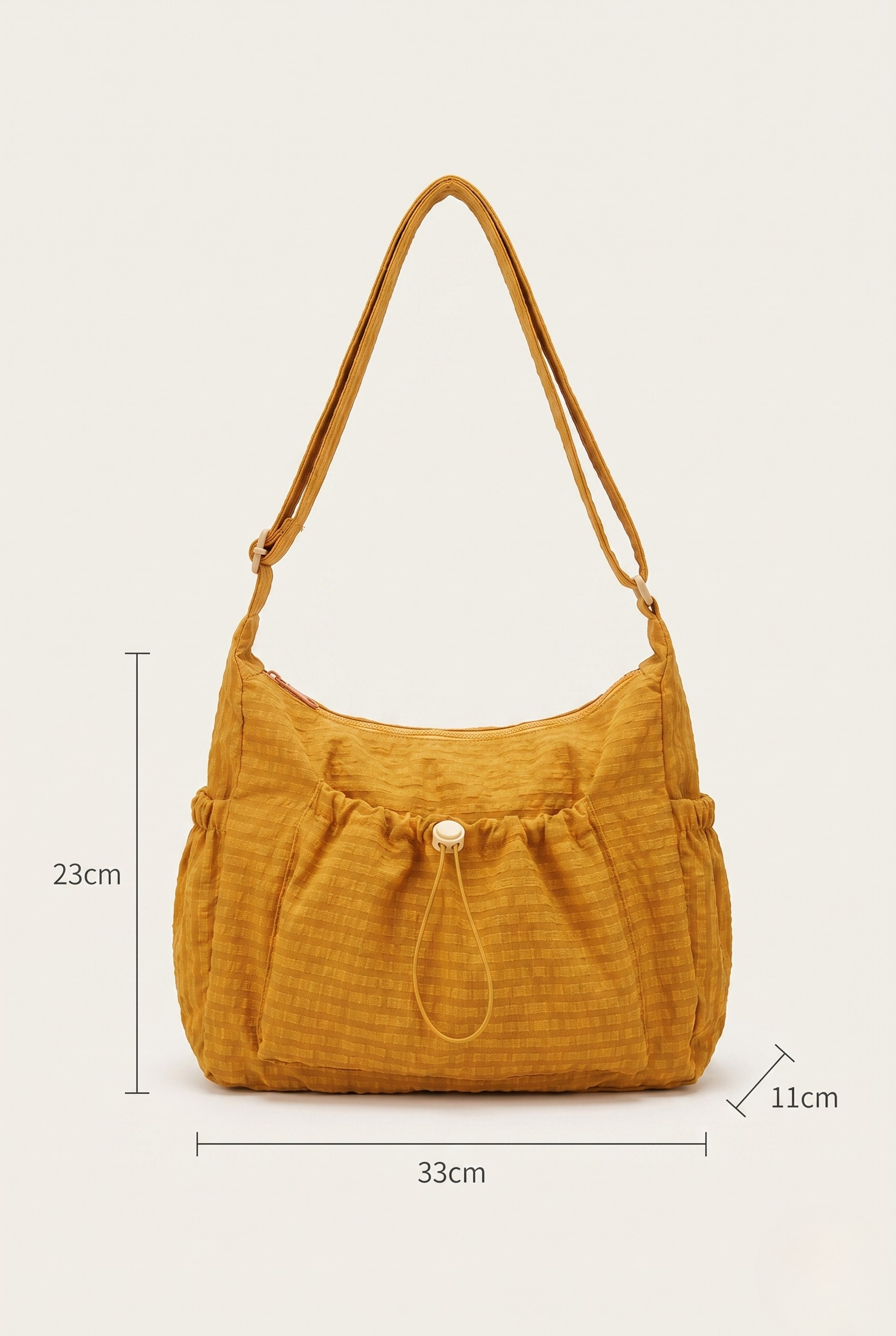 Sac bandouliere nylon à carreau