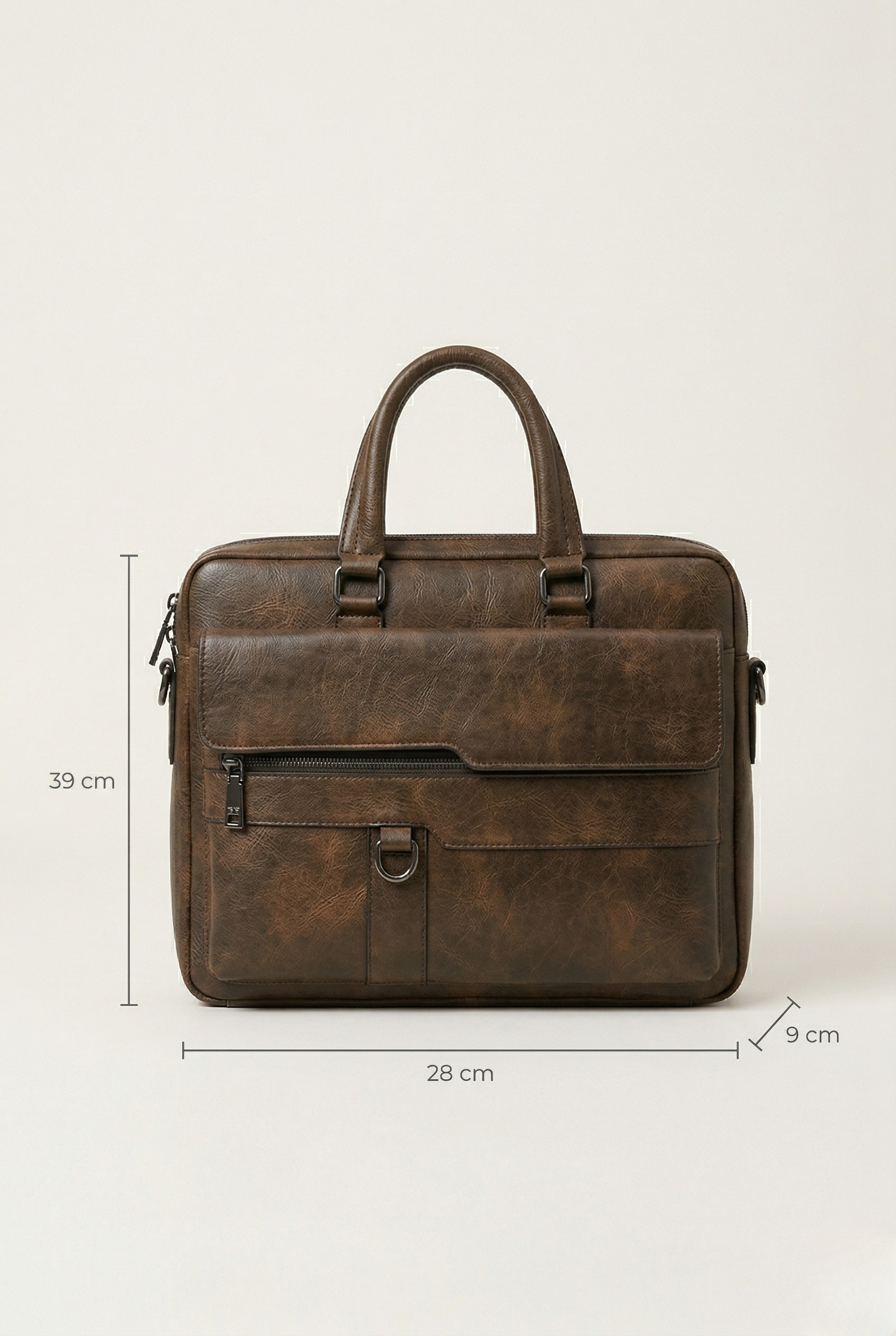 Sac ordinateur bandoulière homme