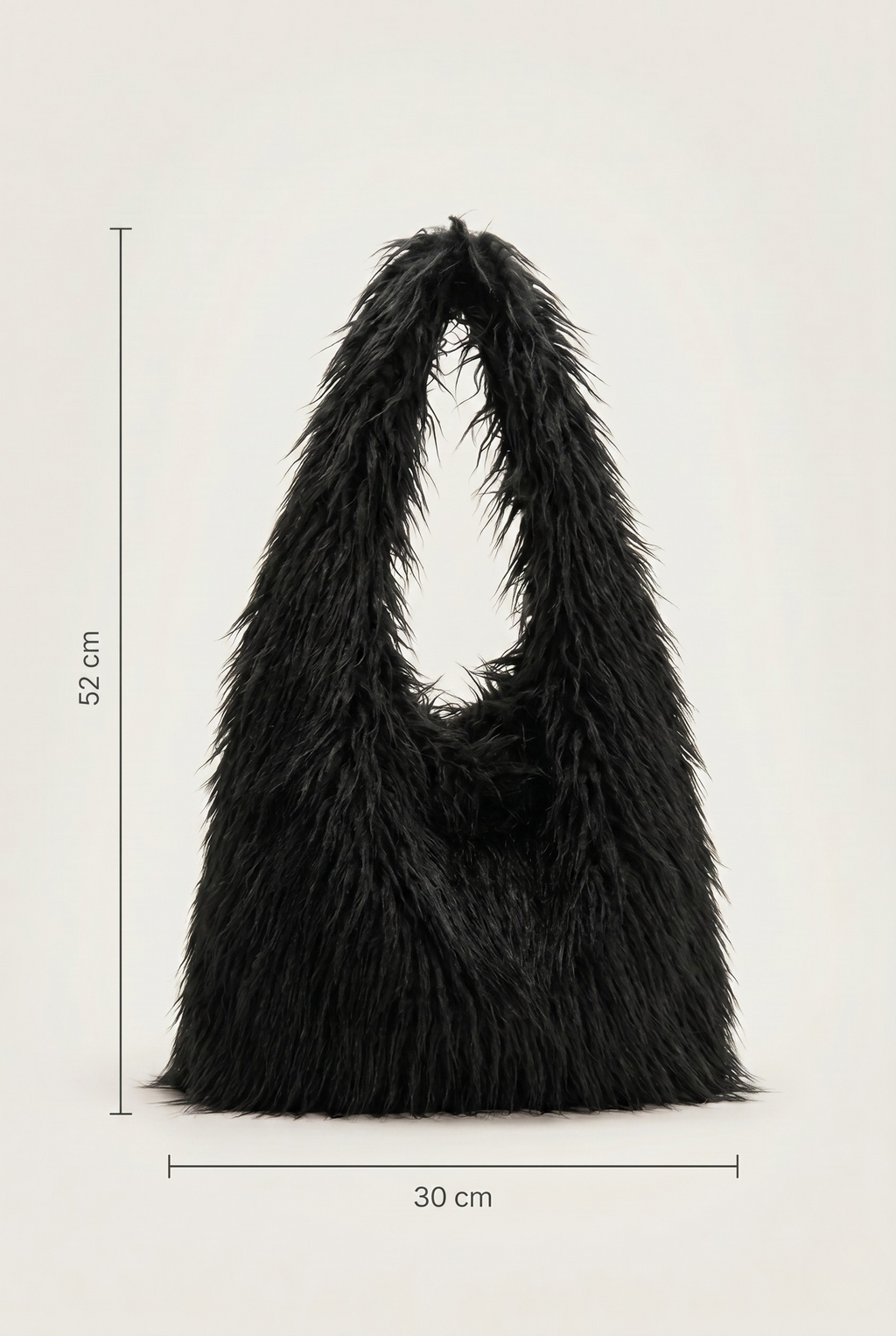 Sac bandoulière poil