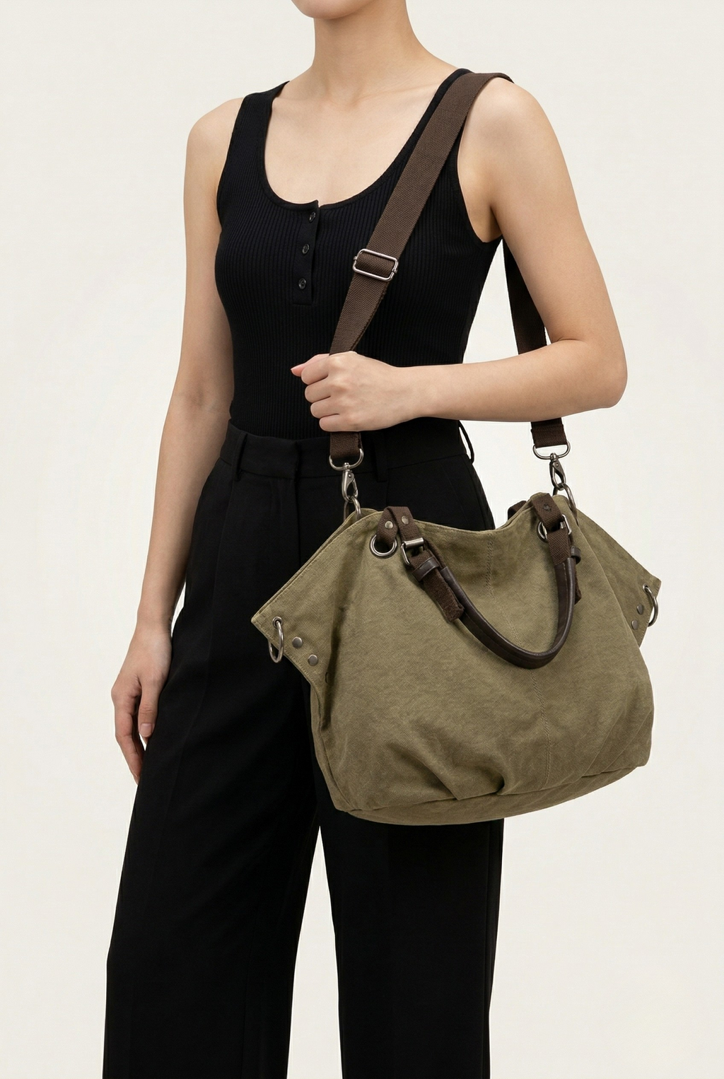 Sac Cabas toile souple grande capacité