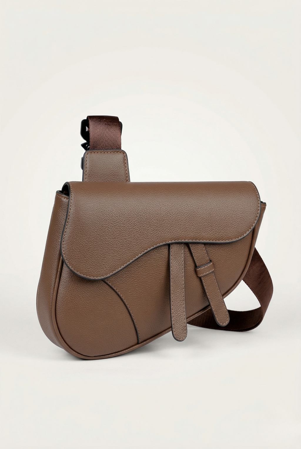 Sacoche selle cuir bandoulière croisée