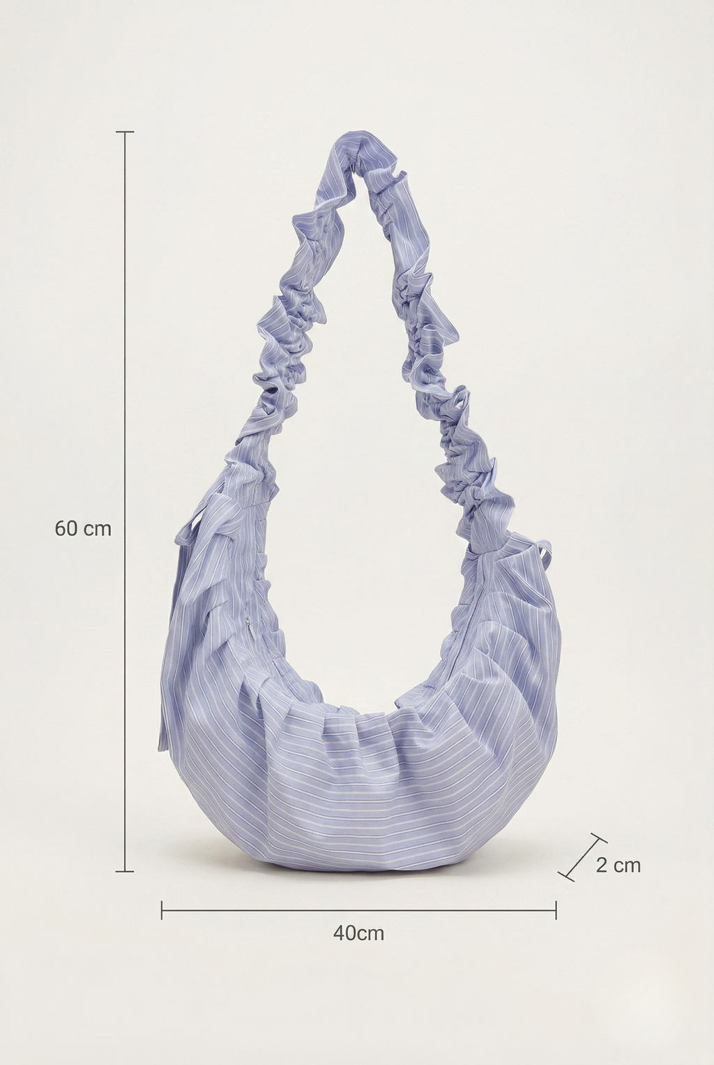 Sac bandoulière rayé