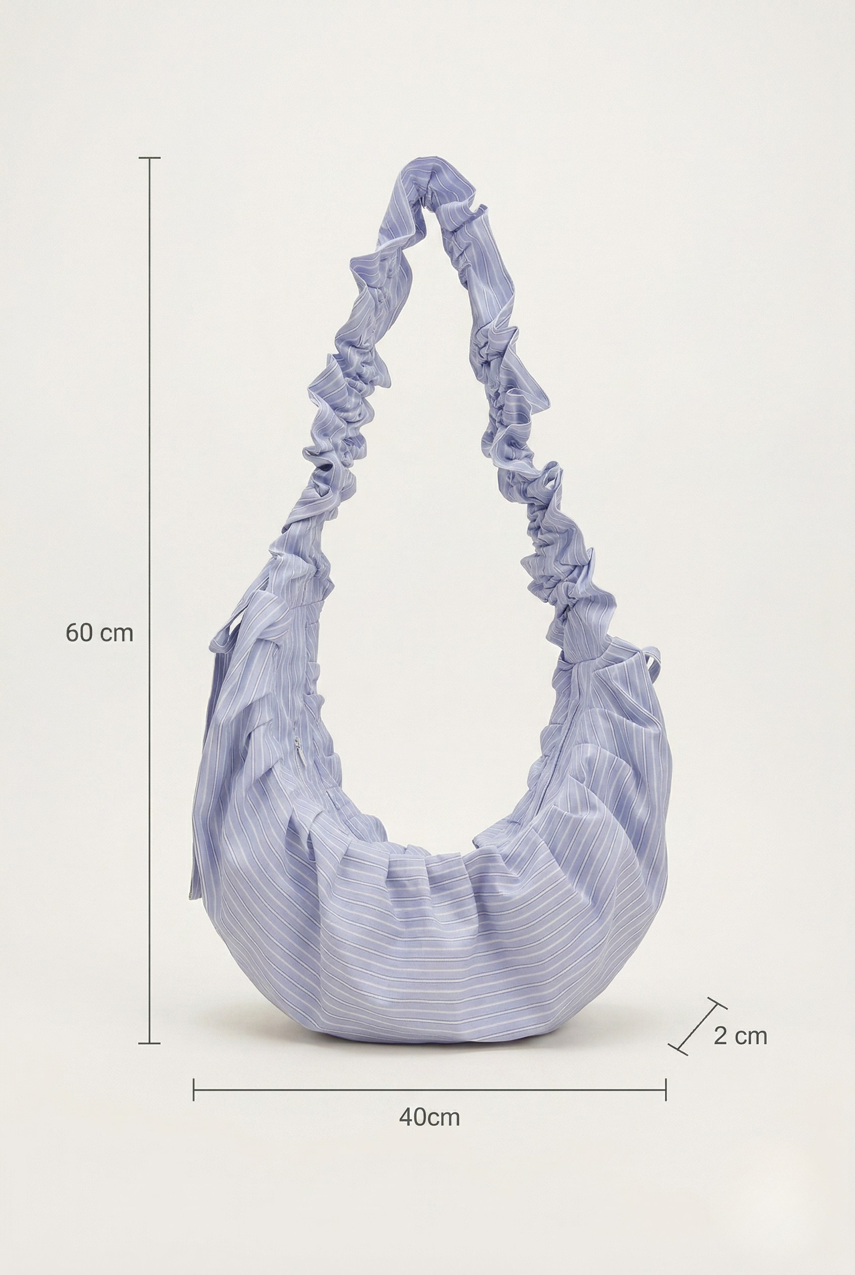 Sac bandoulière rayé
